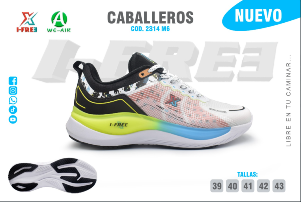 ZAPTILLAS I-FREE PARA HOMBRE 2314 - Image 2
