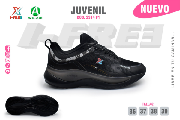 ZAPTILLAS I-FREE PARA MUJER 2314 - Image 2