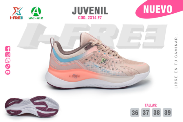 ZAPTILLAS I-FREE PARA MUJER 2314 - Image 3