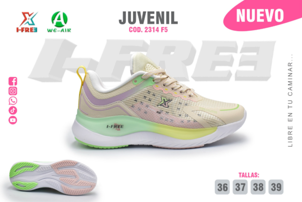 ZAPTILLAS I-FREE PARA MUJER 2314 - Image 4