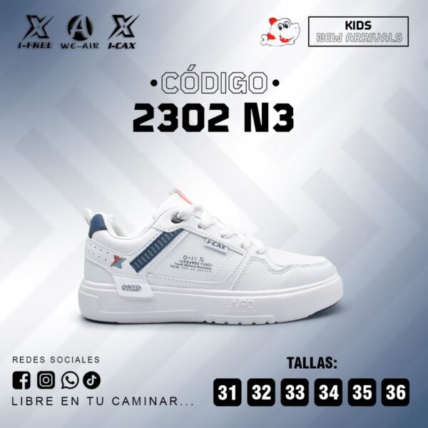 ZAPATILLAS I-FREE SPORT PARA NIÑOS 2302N - Image 5